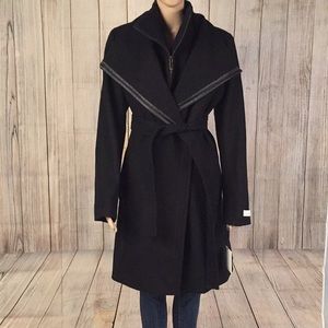 NWT Calvin Klein coat with scarf